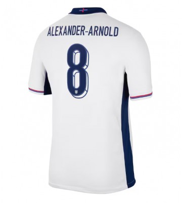 England Alexander-Arnold #8 Replika Hjemmebanetrøje EM 2024 Kortærmet
